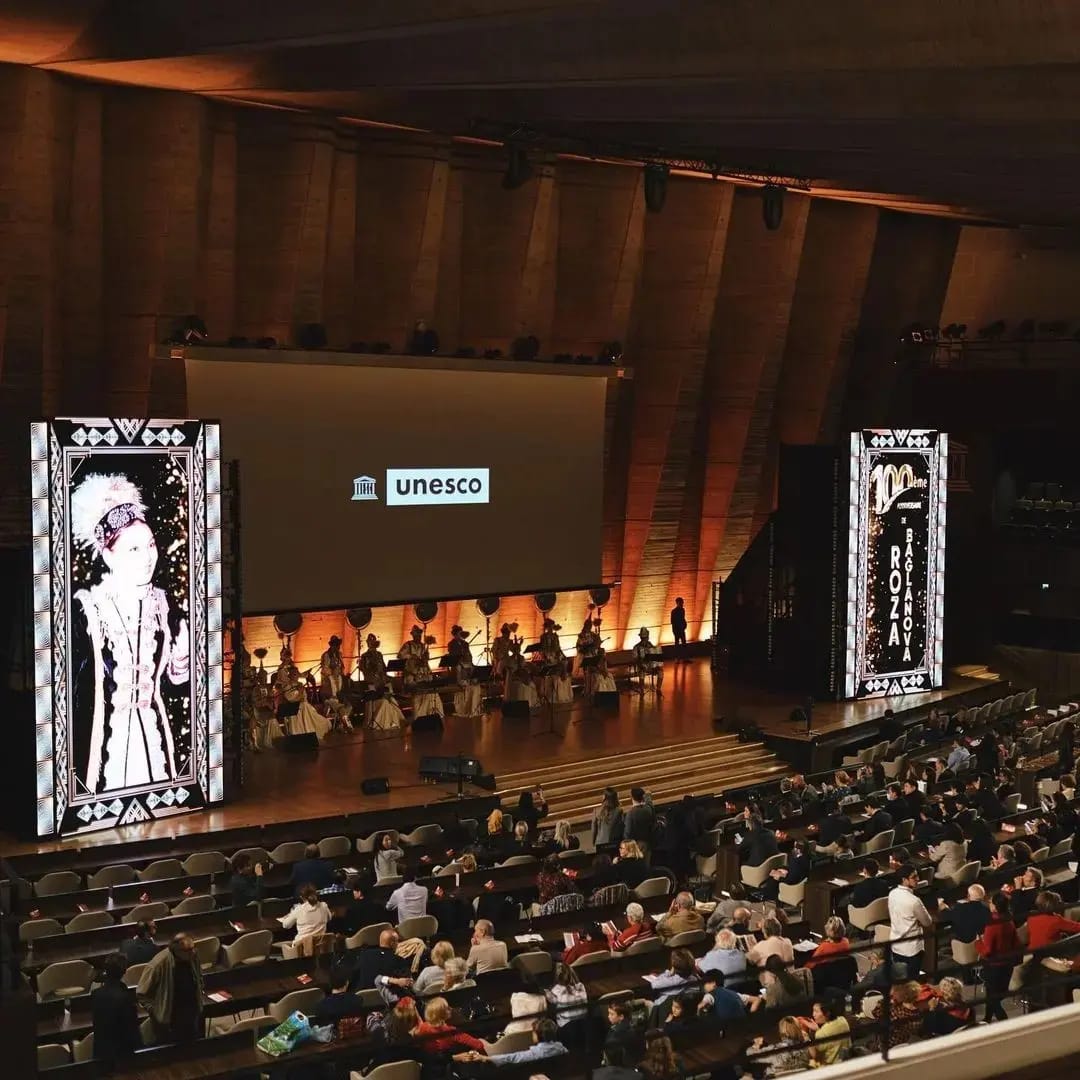 Парижде Роза Бағланованың 100 жылдығына арналған мерекелік концерт өтті